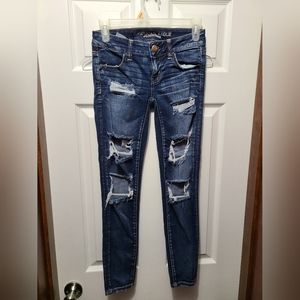 American Eagle Distressed Skinny Jeans